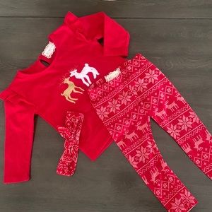 Christmas outfit baby girl